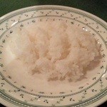 ラ・ヴェルドゥーラ - 夕食　ライス美味しいです　お替わりしてしまいました