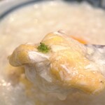 とん唐てん - 白い親子丼かまくら
