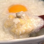 とん唐てん - 白い親子丼かまくら