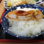 オーモリラーメン - オンザライスに