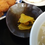 オーモリラーメン - 漬物