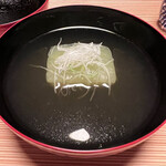 あさば - すっぽん　冬瓜　椀