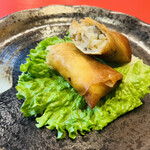 台湾料理 生駒 - 牡蠣はるまき