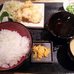九州 熱中屋 - とり天定食（780円）