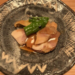 あさば - 天城軍鶏　炭火焼　甘長とうがらし