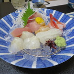 味処 高崎 - 刺身盛り合わせ