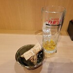 Asahi Nikuten - もちもち豚ちまきとウーロン茶割り