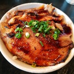 めん家 - ミニ焼豚丼。