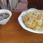 はぐろや - 醤油味チャーハン800円