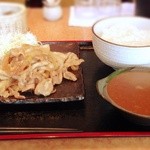 まめひろ - 生姜焼き定食