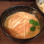 麺屋わっしょい - 釜バター味噌つけ麺（￥790）（2月裏メニュー）