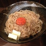 麺屋わっしょい - 釜バター味噌つけ麺（￥790）（2月裏メニュー）