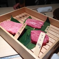 和食鉄板 銀座 朔月 - 熟成されたA5　山形牛