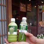 釜座 - 抹茶オーレ（ココナッツミルク）と抹茶