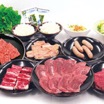 Yakiniku Suehirokan - 国産牛2000円コース(全11品、ライスはお茶漬けとの選択）