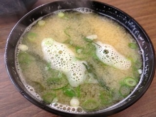 Taishuushokudounihonichi - 味噌汁。