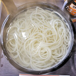 麺 すわまえ食堂 - 釜揚げうどん大盛