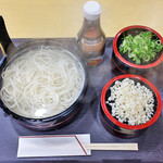 麺 すわまえ食堂 - 釜揚げうどん大盛