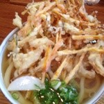 Nakano Ya - かき揚げうどん中盛り570円