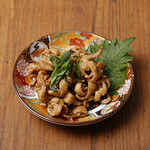 chicken skin ponzu sauce