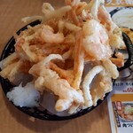 久兵衛屋 - 海老のかき揚げ