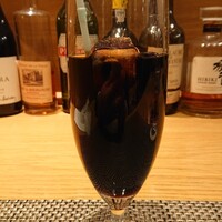 ビフトロ バイ ラ コクシネル - アイスコーヒー  一口飲んでしまった