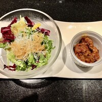 博多みやちく - サラダと小鉢