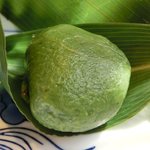 宇豆基野 - 宇豆基野ブランチ 2600円 の笹巻き麩饅頭(ふまんじゅう)