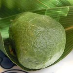 宇豆基野 - 宇豆基野ブランチ 2600円 の笹巻き麩饅頭(ふまんじゅう)