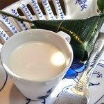 宇豆基野 - 宇豆基野ブランチ 2600円 の杏仁豆腐と麩饅頭