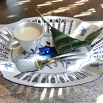 宇豆基野 - 宇豆基野ブランチ 2600円 の杏仁豆腐と麩饅頭