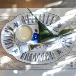 宇豆基野 - 宇豆基野ブランチ 2600円 の杏仁豆腐と麩饅頭