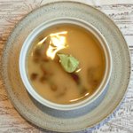 宇豆基野 - 宇豆基野ブランチ 2600円 の穴子の茶わん蒸しの餡かけ山葵添え