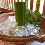 宇豆基野 - 宇豆基野ブランチ 2600円 の豆乳苺ジュース