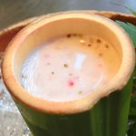 宇豆基野 - 宇豆基野ブランチ 2600円 の豆乳苺ジュース