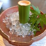 宇豆基野 - 宇豆基野ブランチ 2600円 の豆乳苺ジュース