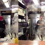 光来 - ２０１３/０５　キレイな厨房です。