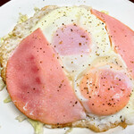 有限会社桝屋酒店   - ハムエッグ