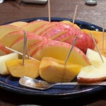 桶家乃隠居 - りんごと柿