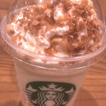 Starbucks Coffee - バターキャラメルミルフィーユフラペチーノ：tallサイズ(税込690円)