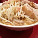 ラーメン二郎 - ニンニク　アブラ