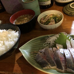 すし割烹 ふる里 - 21年5月　どんちっちアジ刺身定食