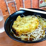 駅そば 大江戸そば - かき揚げそば 420円