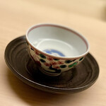 道人 - 女将さんにご挨拶すると、柚子の香り豊かな柚子香煎にほっこり温まる。