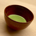 道人 - ⑬抹茶
      〜ご主人に点てて頂いた抹茶。