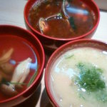 たこつぼ - 汁３種