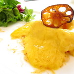 四川飯店 - 海老のマヨネーズ炒め（マンゴー入りマヨネーズソース）