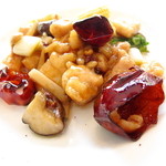 四川飯店 名古屋 - 三河鷄のピリ辛炒め