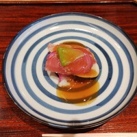 京都和久傳 - 2022年12月蘇芳コース　本日のつくり（寒ブリ、塩麹、ポン酢）