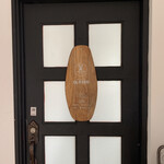 スパイスカレー モクロミ - 開店前のドア